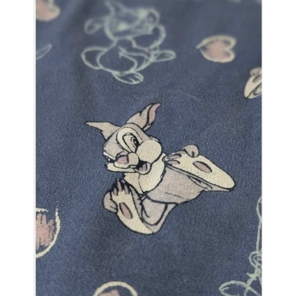 👑 Disney Women's Thumper Capri Pajama Pants - Size XL Comic Joggers